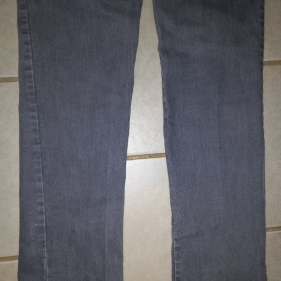 Women's Gloria Vanderbilt Gray Stretch Jeans Size 8 Average Cotton Polyester Spa - Picture 10 of 13